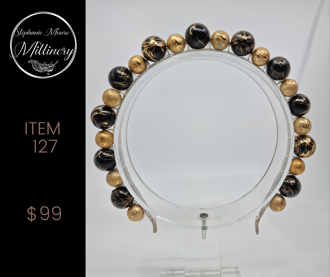 Item 127 - Black and Gold